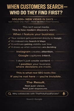 Why Advertise with ThePhillyFoodFanatic®? The Answer Restaurants Are Finally Understanding in 2026